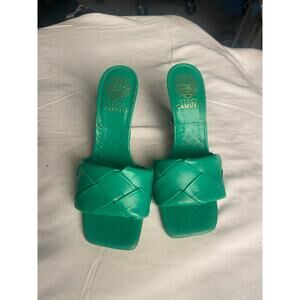 Vince Camuto Green Heeled Sandals